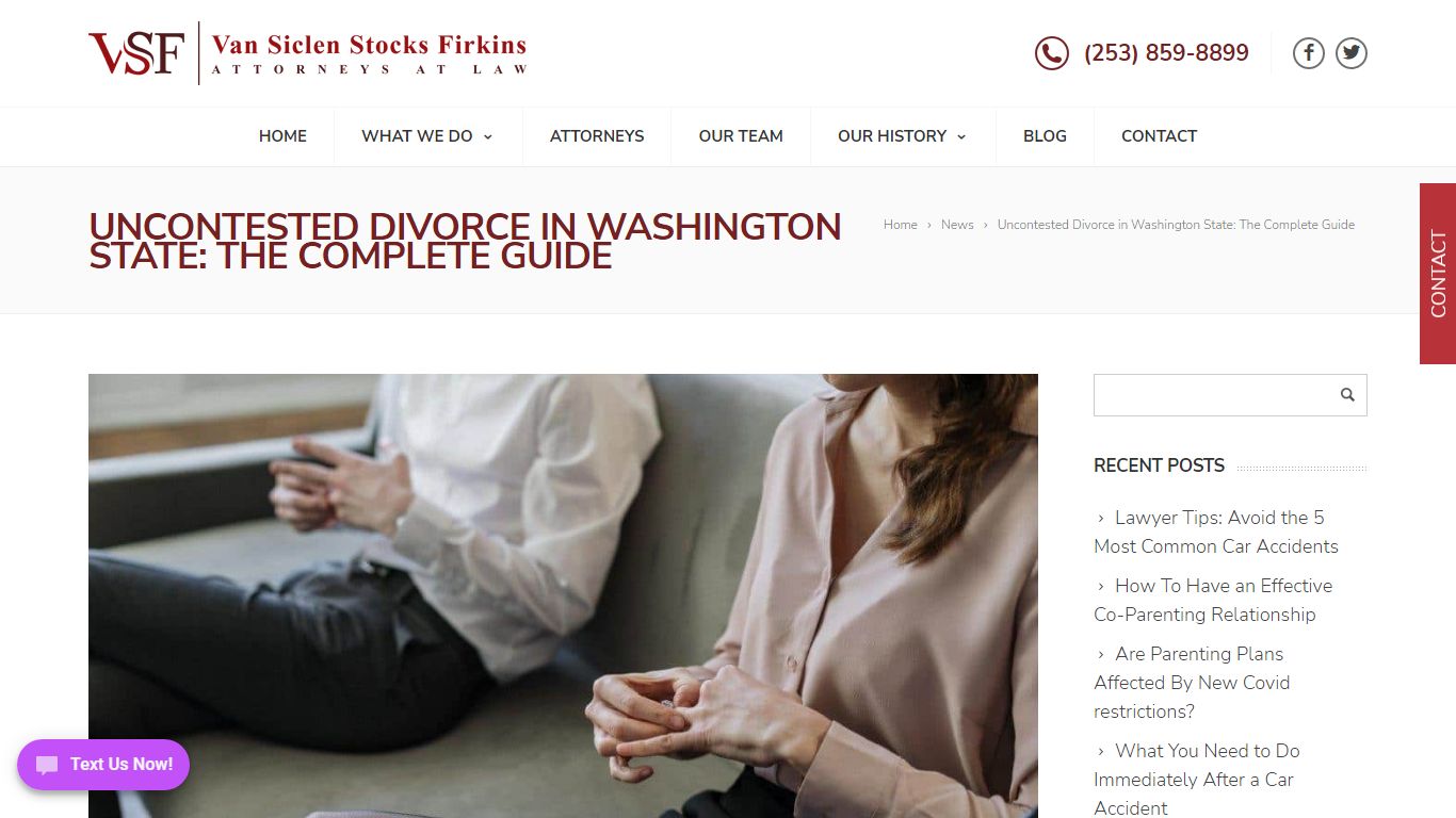 Uncontested Divorce in Washington State: The Complete Guide